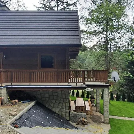 Domki Brenna Lesnica Chatka Ze Spa Екстер'єр фото