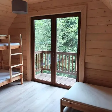 Domki Brenna Lesnica Chatka Ze Spa Екстер'єр фото