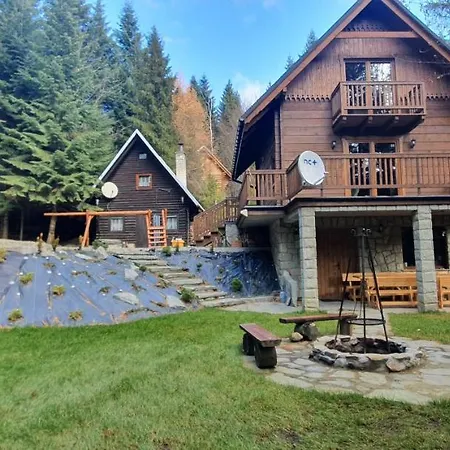 Domki Brenna Lesnica Chatka Ze Spa Екстер'єр фото